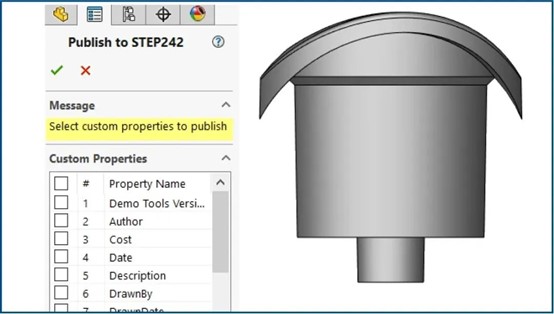 SOLIDWORKS 2024 MBD屬性導(dǎo)出STEP 242