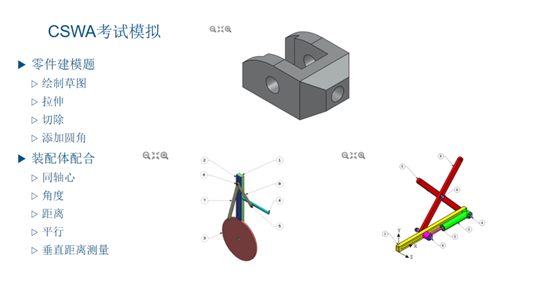 SOLIDWOKRS CSWA考試模擬