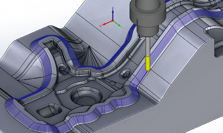 SolidCAM73D高速銑削加工 (HSM)