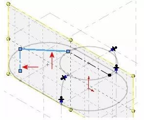 SOLIDWORKS創(chuàng)建第三條樣條曲線