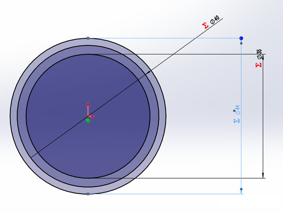 solidworks方程式定義后的結(jié)果